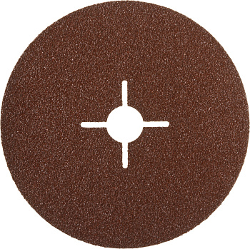 Круг шлифовальный "ПРОФИ" фибровый, для УШМ, P60, 115х22мм, 5 листов ЗУБР