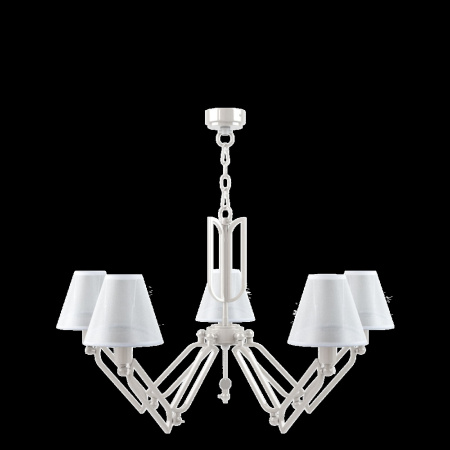 Люстра 5*E14 40Вт Матовый Белый IP20 Hightech 13 M1-05-WM-LMP-O-20 Maytoni