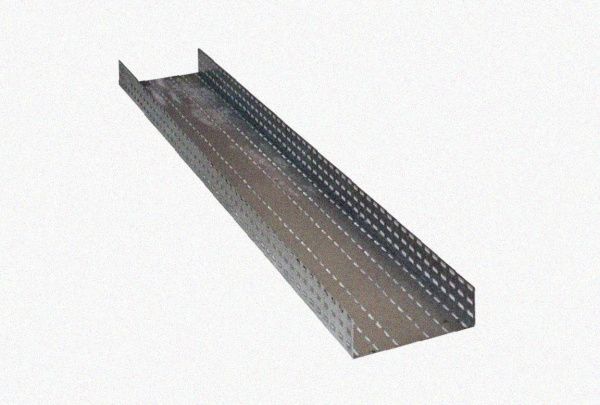 Лоток перфорированный ЛМ 250х100х2000 У3, окрашенный, S1,5