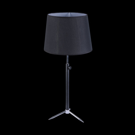 Настольная лампа 1*E27 40Вт Черный и Хром IP20 Monic MOD323-TL-01-B Maytoni