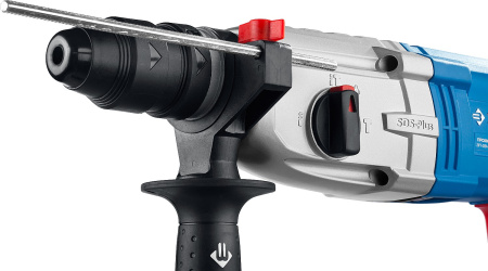 800 Вт, 28 мм, перфоратор SDS Plus + БЗП, серия Профессионал ЗУБР