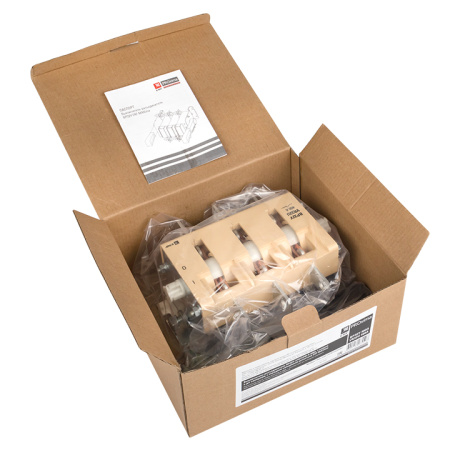 Выключатель-разъединитель ВР32У-37A31240-R 400А, 1 направ, с д/г камерами, с передней смещённой рукояткой MAXima EKF