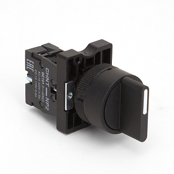 Переключатель NP2-ED41, 2 положения возвратом, 1НО, IP40 (R) CHINT