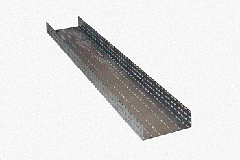 Лоток перфорированный ЛМ 250х150х2000 УТ1,5, оцинкованный лист, S1,5