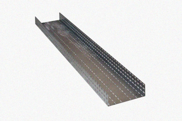 Лоток перфорированный ЛМ 250х150х2000 УТ1,5, оцинкованный лист, S1,5
