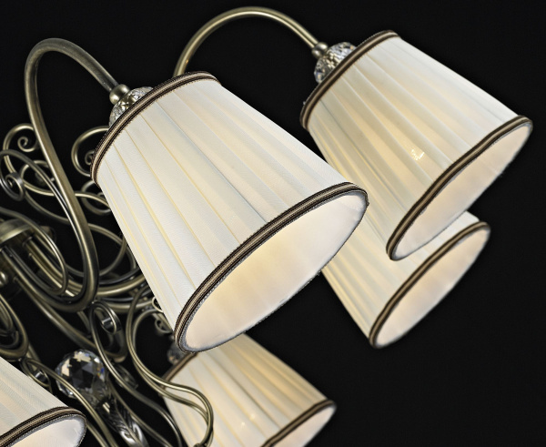 Люстра 8*E14 40Вт Бронза Антик IP20 Vintage ARM420-08-R Maytoni