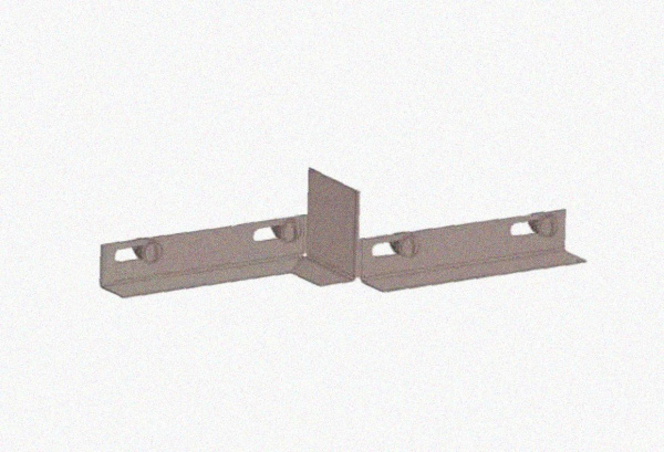 Соединитель-переходник замковый ПУгПЗ 100х85 УТ1,5 (правый), горячее цинкование, S1,5