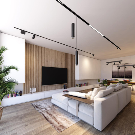 Крепление для встраиваемого монтажа низковольтного шинопровода KIT черный NOVOTECH