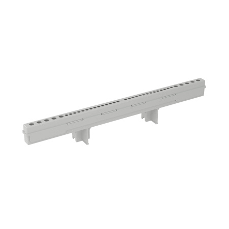 Клеммный блок (2х18 мод. + суппорты) в комплекте с крепежом DKC