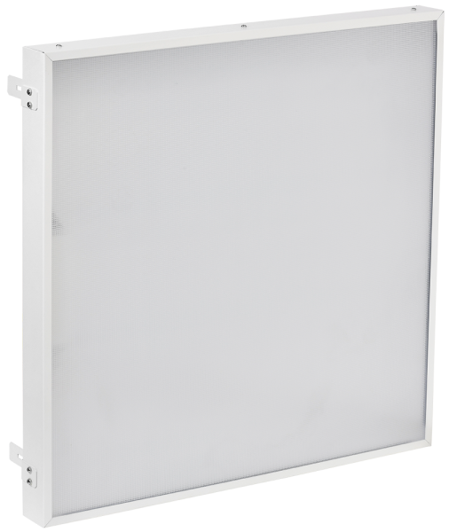 LIGHTING PRO Светильник светодиодный ДВО 2001 40Вт 4000К IP40 588х588мм Грильято микропризма IEK