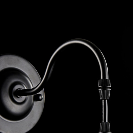 Бра 1*E27 60Вт Черный IP20 Louise FR4167-WL-01-BL Freya