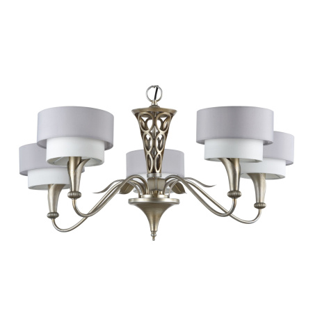 Люстра 5*E14 40Вт Серебро Антик IP20 Lillian H311-05-G Maytoni