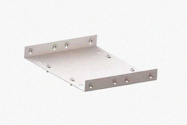 Соединитель лотковый замковый СЛЗ-400х100х1,5 УХЛ1, горячее цинкование, S1,5