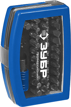 Набор : Биты "ПРО-32", CR-Mo, в боксе ЗУБР