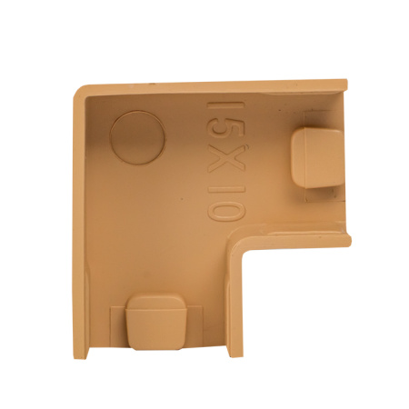 Поворот 90 гр, (15х10) (4 шт) светлое дерево EKF-Plast