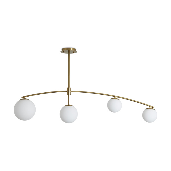 Потолочный светильник 4*E14 60Вт Латунь IP20 Hanger FR5443CL-04BS Freya