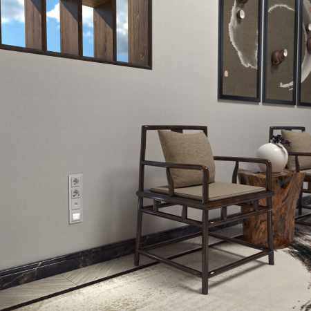 Встраиваемые механизмы Розетка СУ Ethernet RJ-45 . Белый IP20 Werkel