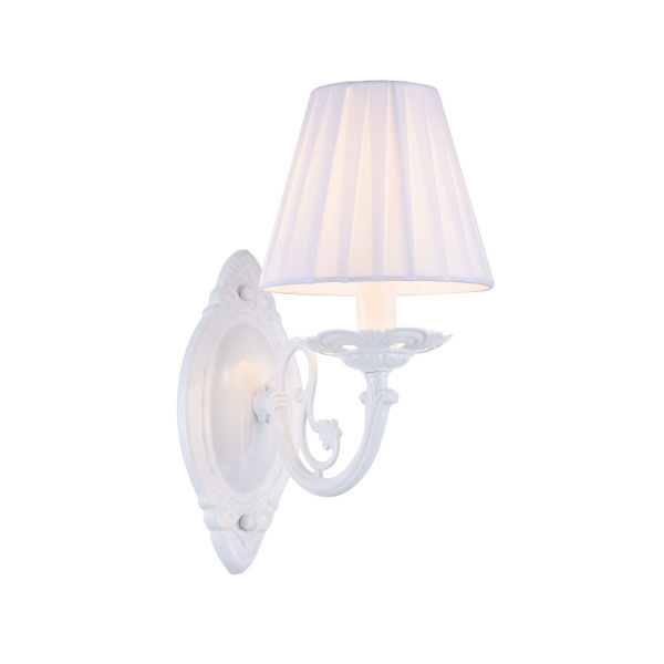 Настенный светильник (бра) 1*E14 40Вт Белый IP20 Jasmine FR2686WL-01W Freya