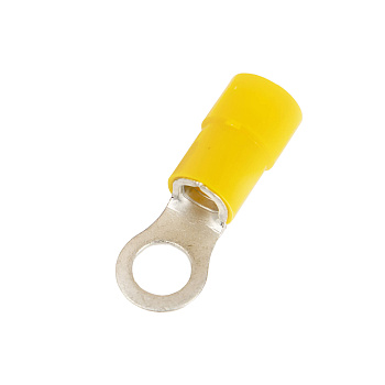 Наконечник с отверстием под винт и изолир.фланцем ПА, легкий ввод жилы, 2,5-6 кв.мм М10(д.10,5 мм) (НКИ) DKC Наконечник с отверстием под винт и изолир.фланцем ПА, легкий ввод жилы, 2,5-6 кв.мм М10(д.10,5 мм) (НКИ) DKC