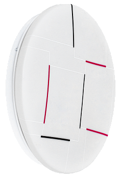 Светильник светодиодный ДПБ 2001 12Вт IP20 4000K круг белый IEK