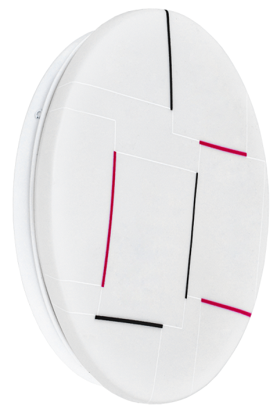 Светильник светодиодный ДПБ 2001 12Вт IP20 4000K круг белый IEK