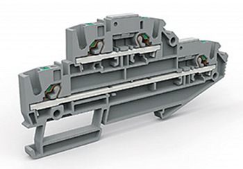 Двухуровневая клемма на 2,5 кв.мм (S) DKC