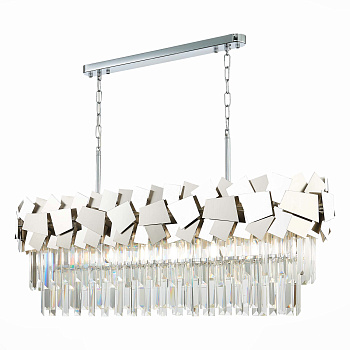 Люстра подвесная Хром/Прозрачный, Хром E14 7*60Вт SL1232.103.07 ST LUCE