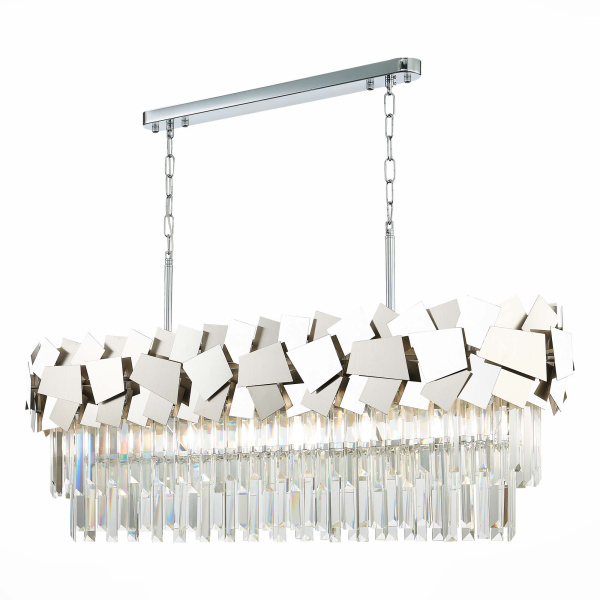 Люстра подвесная Хром/Прозрачный, Хром E14 7*60Вт SL1232.103.07 ST LUCE