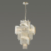 Люстра E14 11*40W 220V GRAZA серебристый/стекло/металл.цепочки ODEON LIGHT