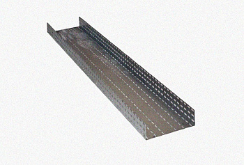 Лоток перфорированный ЛМ 100х50х3000 УТ1,5, оцинкованный лист S1,5