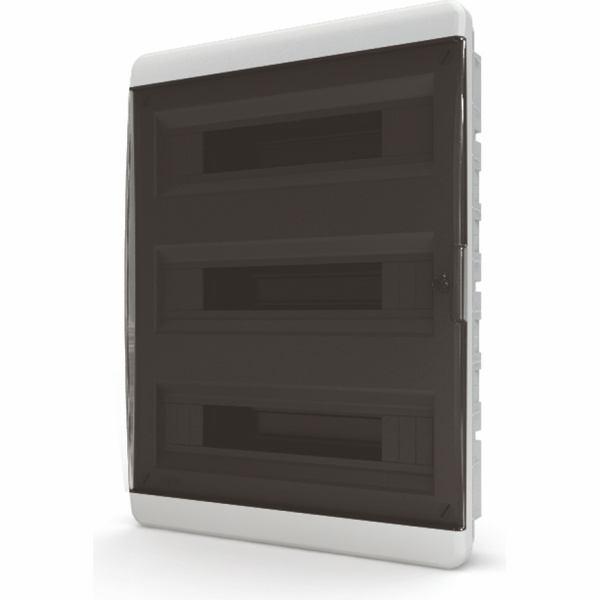 Щит встраиваемый ЩРВ-П 54 модулей черная крышка IP41 BVK 40-54-1 Tekfor