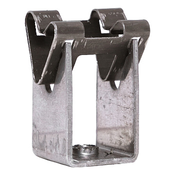 Держатель токоотвода металлический 35мм, L=20мм, Ni/Ni PROxima EKF