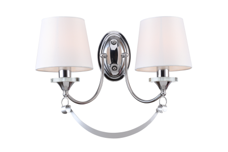Настенный светильник (бра) 2*E14 40Вт Хром IP20 Ariana FR5081WL-02CH Freya