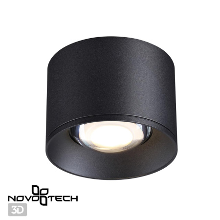 Св-к накл.св/д IP20 LED 4000К 12W 220V PATERA черный NOVOTECH