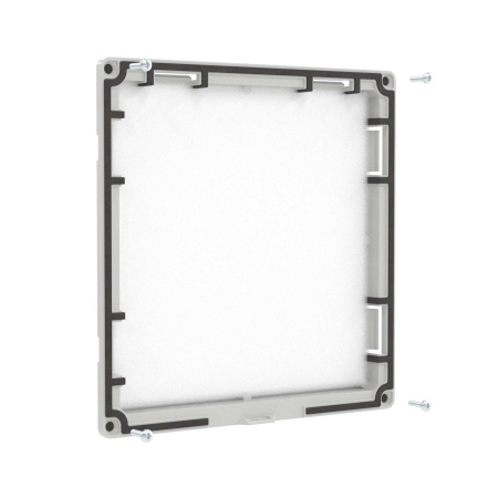 Вентиляционная решетка с фильтром RF 325x325 мм, IP54, RAL9005 DKC