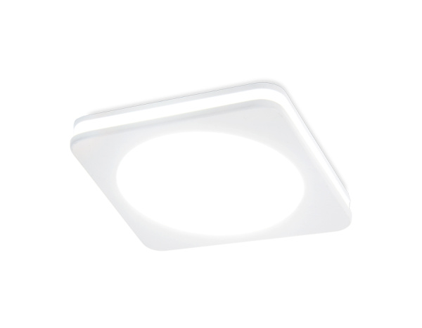 Светодиодный встраиваемый светильник TN141 WH белый LED 4200K 7W 85*85*30 Ambrella Light