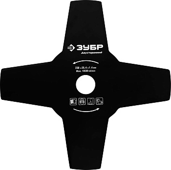 Нож для триммера 230 мм 4T ЗУБР