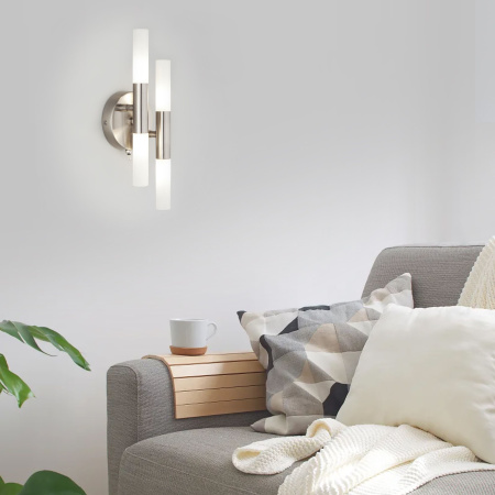 Настенный светильник 4*G4 3Вт никель IP20 Bastone (347/4) Bogate's