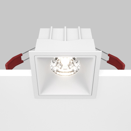 Встраиваемый светильник LED 15Вт Белый IP20 Downlight DL043-01-15W4K-SQ-W Technical Maytoni