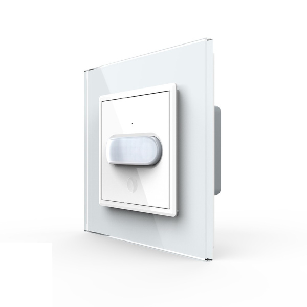 Датчик движения с сенсорным выключателем Белый Livolo