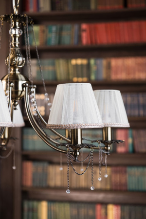 Люстра 5*E14 40Вт Латунь IP20 Rapsodi RC305-PL-05-R Maytoni