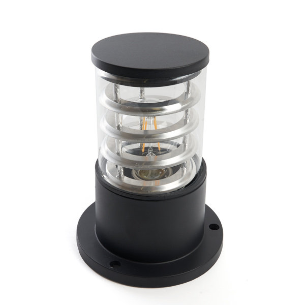 Светильник садово-парковый Feron DH0800, столб, E27 230V, черный