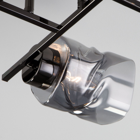 Потолочная люстра 8*E27 40Вт чёрный жемчуг IP20 (30165/8 черный жемчуг) Eurosvet