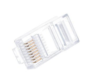 Штекер (джек) RJ45 8P8C CAT 5е (100шт) REXANT