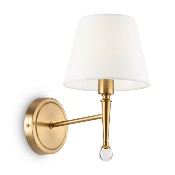 Настенный светильник (бра) 1*E14 40Вт Латунь IP20 Rosemary FR5190WL-01BS1 Freya