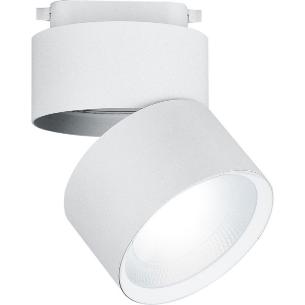 Светодиодный светильник Feron AL107 трековый однофазный на шинопровод 15W, 90 градусов, 4000К, белый