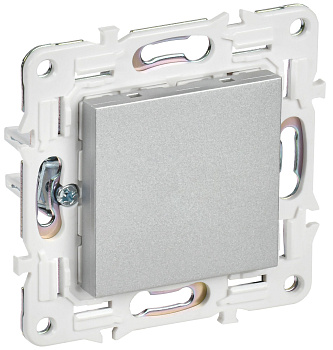 SKANDY Заглушка с суппортом SK-C01S серебряный IEK