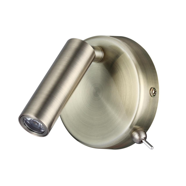 Бра с выкл.LED 3W 3000K 330Лм 220V CHASE бронза LUMION