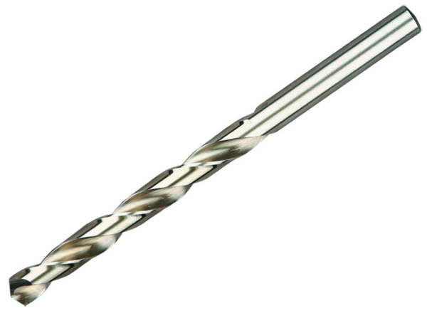 Сверло "МЕТ-Ш" по металлу, цилиндрический хвостовик, быстрорежущая сталь Р6М5, класс точности А1, 4,6х80мм, 2шт ЗУБР