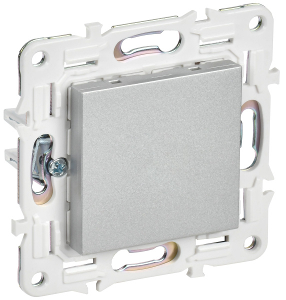 SKANDY Заглушка с суппортом SK-C01S серебряный IEK